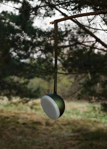 Sphere portable lamp - Deep green - New Works