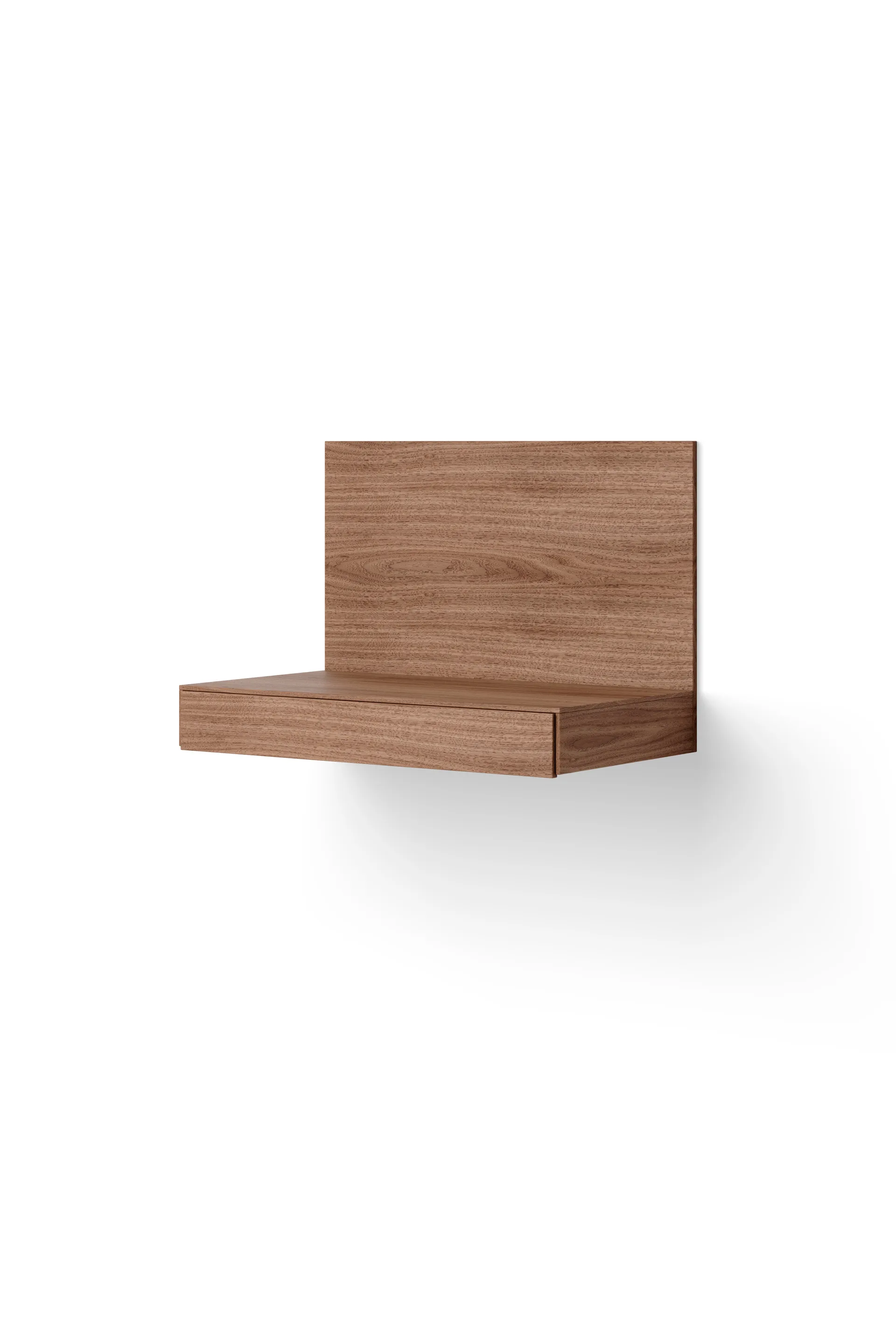 Tana wall-mounted desk 84.8x47.3 cm, Walnut New Works