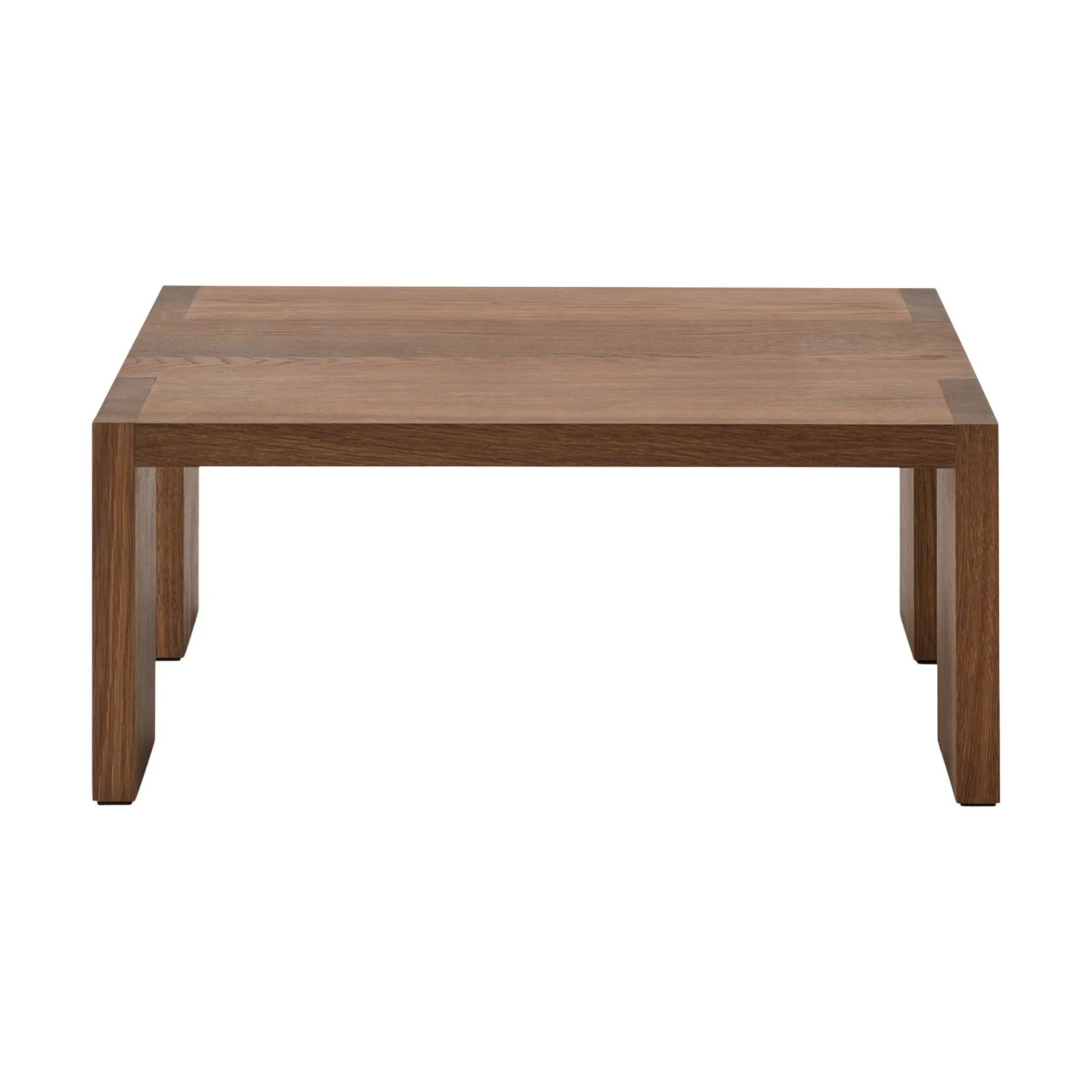 Tennon coffee table, Fumed Oak, 61x61 cm New Works
