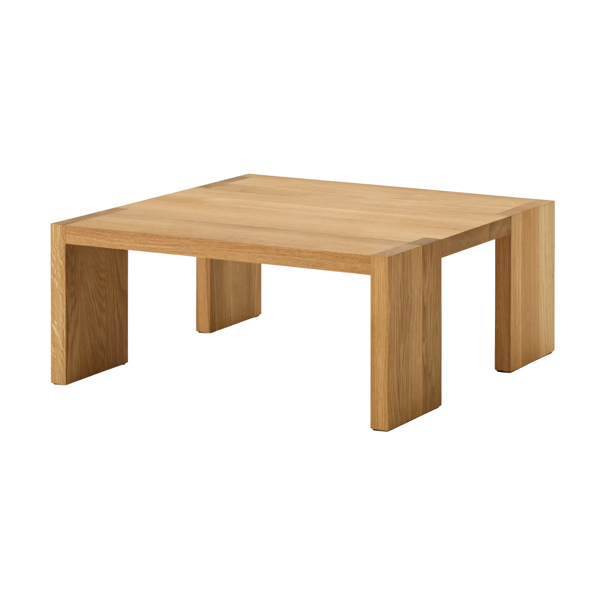 New Works Tennon coffee table Oak, 61x61 cm | Scandinavian Design | Coffee tables | Beige