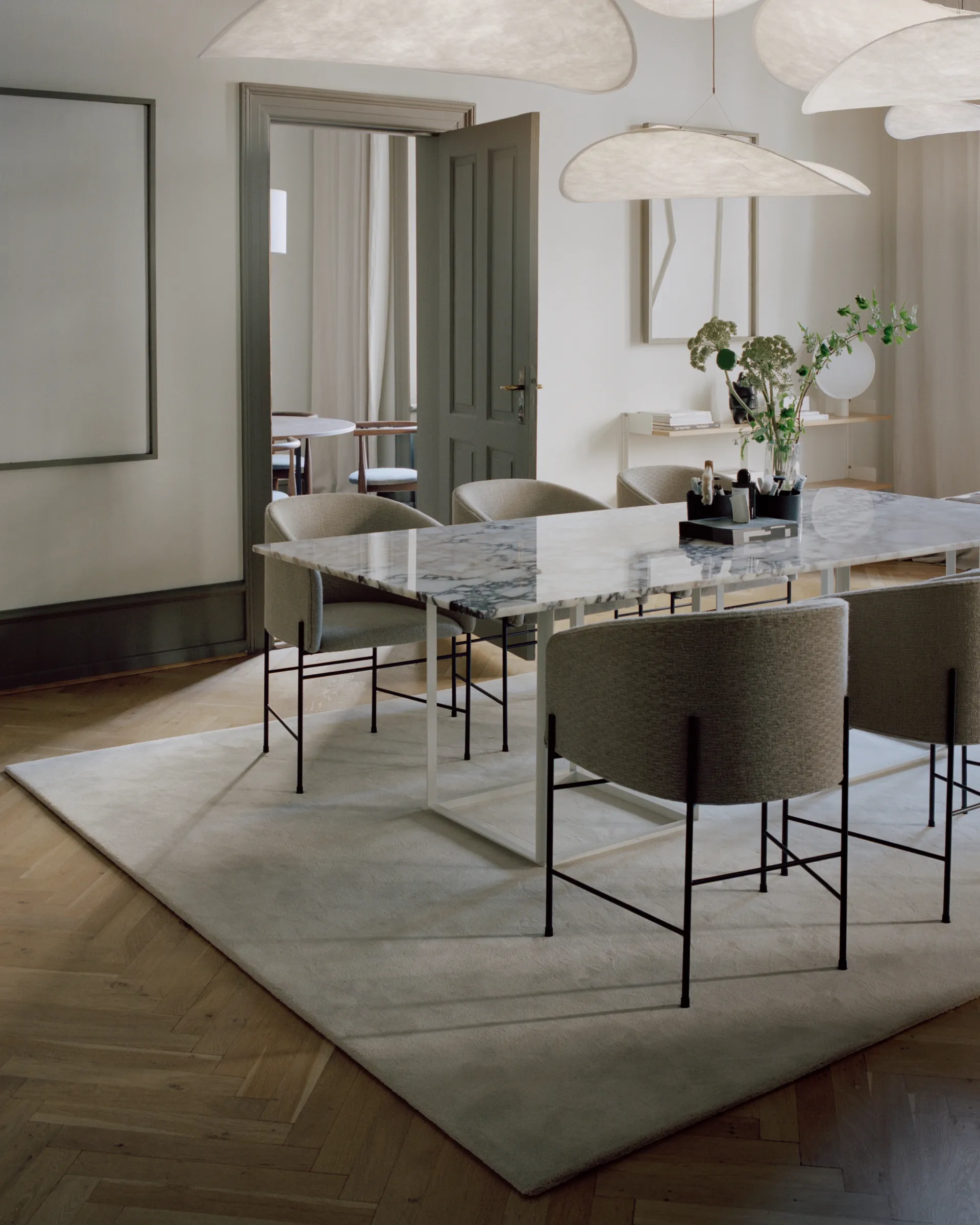 Tense Pendant, White, Ø90 New Works