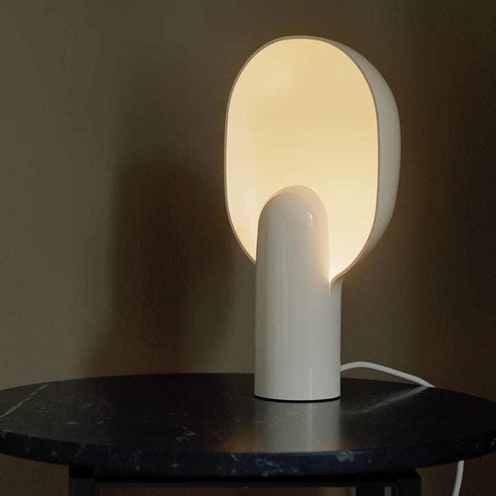 Ware table lamp, Milk White New Works