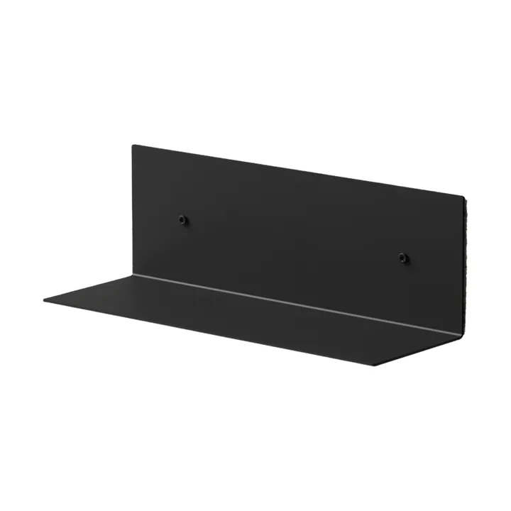 Nichba bathroom shelf - Black, 30 cm - Nichba