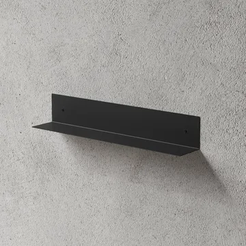 Nichba bathroom shelf - Black, 60 cm - Nichba