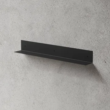 Nichba bathroom shelf - Black, 80 cm - Nichba