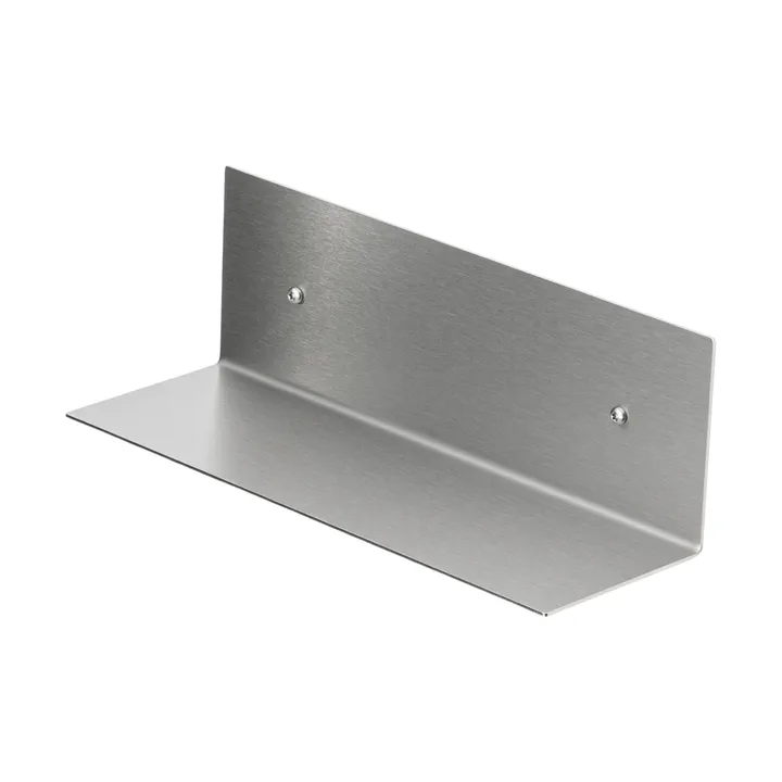Nichba bathroom shelf - Brushed stainless steel, 30 cm - Nichba
