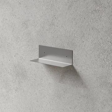 Nichba bathroom shelf - Brushed stainless steel, 30 cm - Nichba