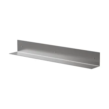 Nichba bathroom shelf - Brushed stainless steel, 80 cm - Nichba