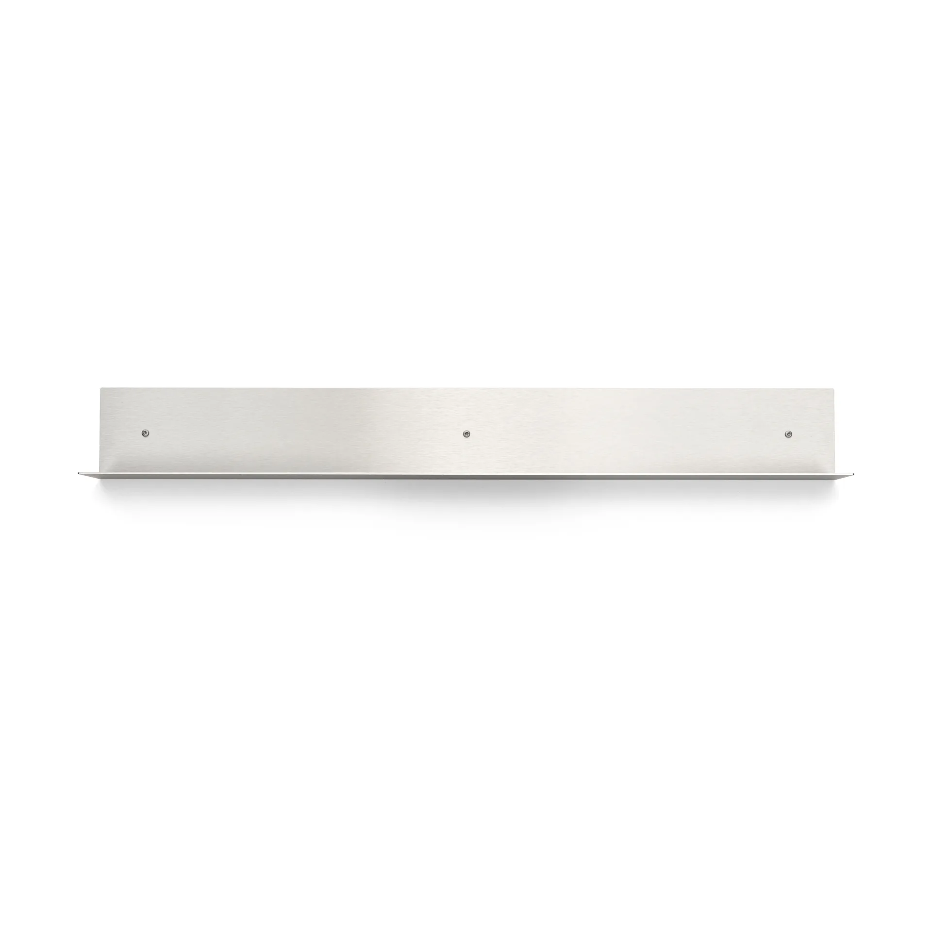 Nichba bathroom shelf, Brushed stainless steel, 80 cm Nichba