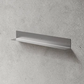 Nichba bathroom shelf - Brushed stainless steel, 80 cm - Nichba