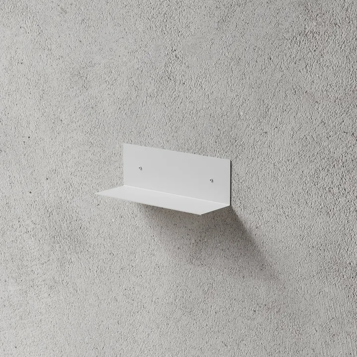 Nichba bathroom shelf - White, 30 cm - Nichba