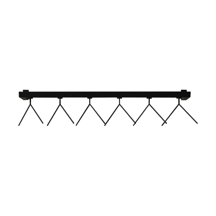Nichba HangSys clothes hanger - Black, 100 cm - Nichba