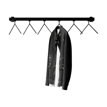 Nichba HangSys clothes hanger - Black, 100 cm - Nichba