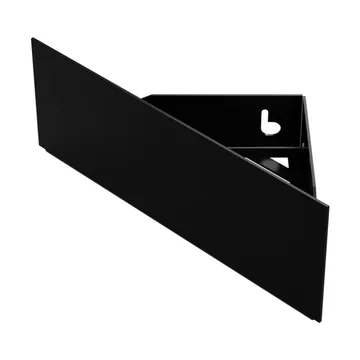 Nichba shower shelf - Black, corner - Nichba
