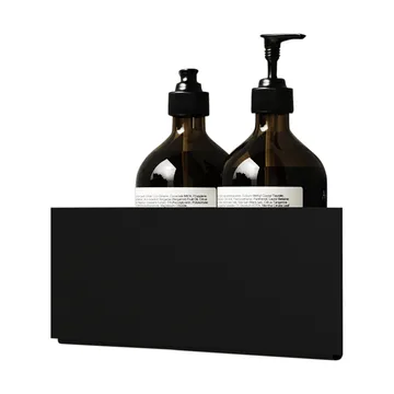 Nichba shower shelf - Black, corner - Nichba
