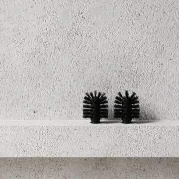 Nichba toilet brush head - Black, 2-pack - Nichba