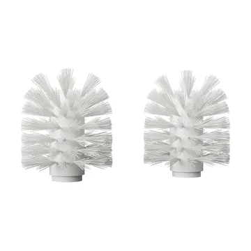 Nichba toilet brush head - White, 2-pack - Nichba