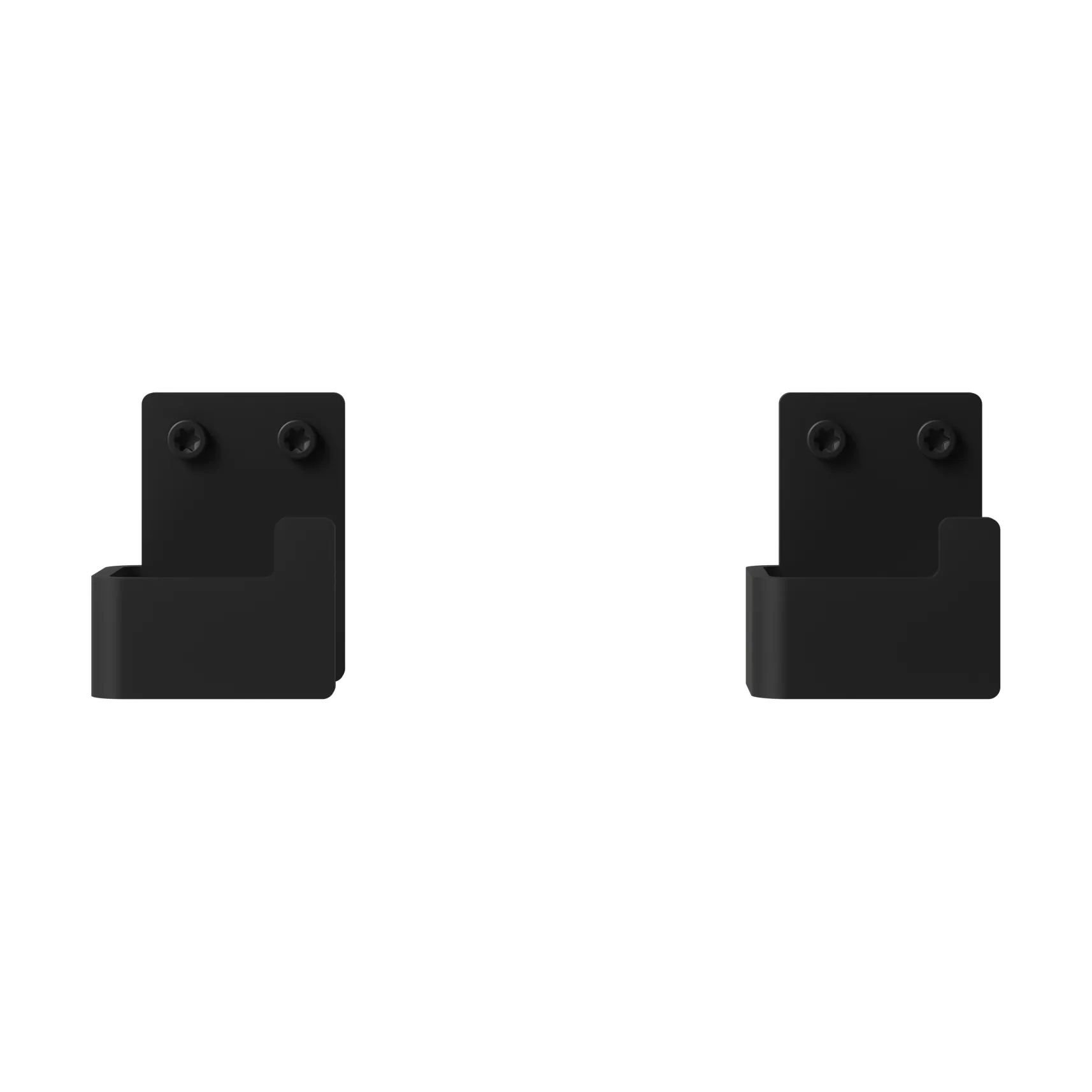 Nichba towel hook, Black, 2-pack Nichba