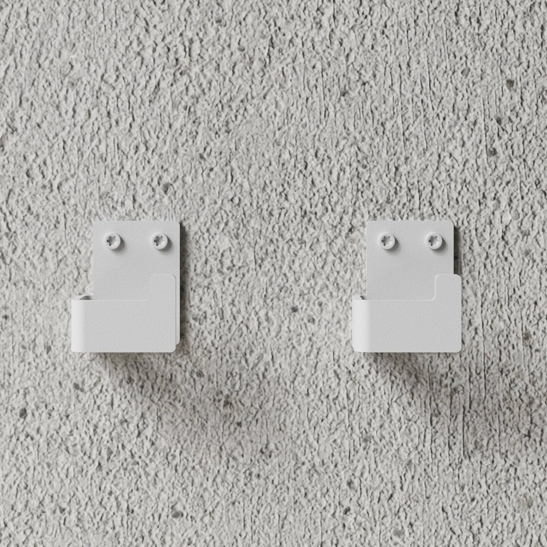Nichba towel hook, White, 2-pack Nichba
