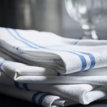 Amow fabric napkin 32x52 cm 4-pack - White-blue - Nicolas Vahé