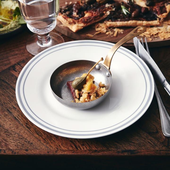 Bistro plate Ø27 cm 4-pack, grey Nicolas Vahé