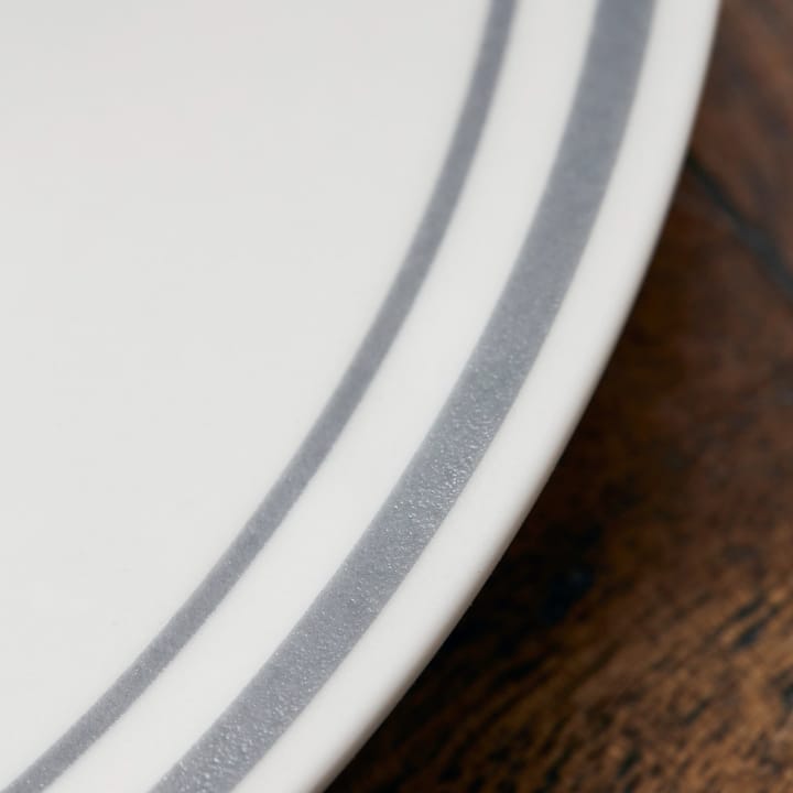 Bistro plate Ø27 cm 4-pack, grey Nicolas Vahé