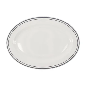 Bistro serving plate 29.5x40 cm - grey - Nicolas Vahé