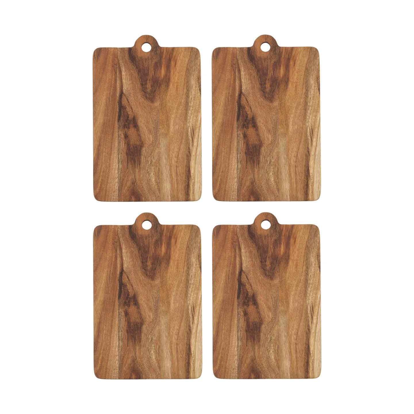 Butter cutting boards 4-pack, Nature Nicolas Vahé