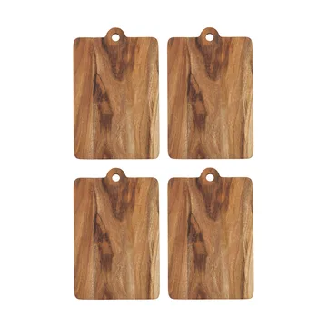 Butter cutting boards 4-pack - Nature - Nicolas Vahé
