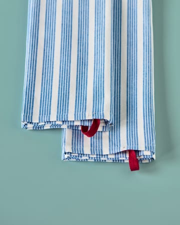 Chef kitchen towel 50x70 cm - Blue-white - Nicolas Vahé