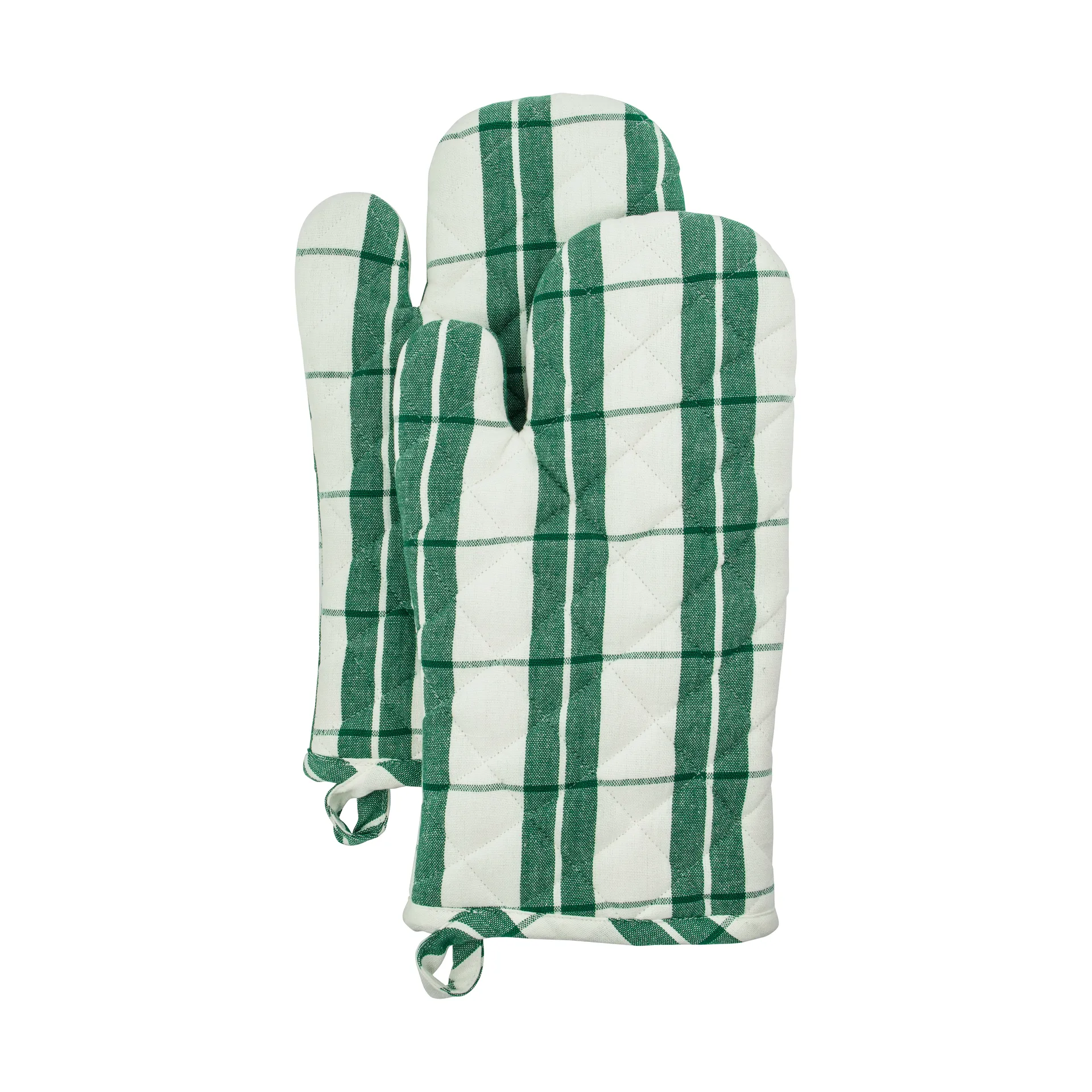 Chef oven glove 2-pack, Green Nicolas Vahé