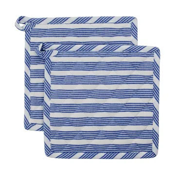 Chef oven mitts 2-pack - Blue - Nicolas Vahé
