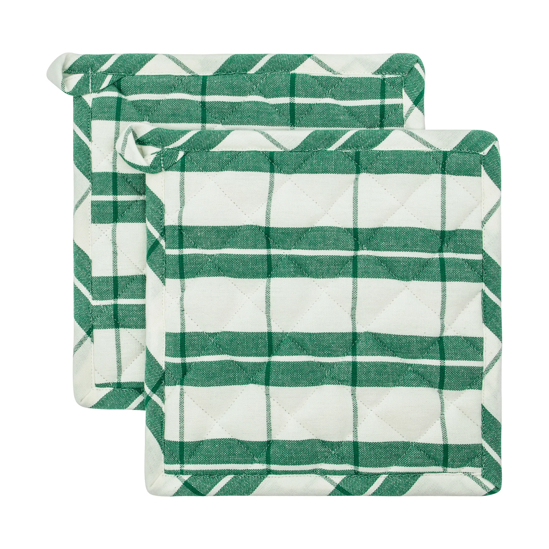 Chef oven mitts 2-pack, Green Nicolas Vahé