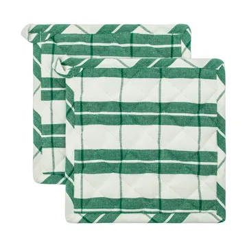 Chef oven mitts 2-pack - Green - Nicolas Vahé
