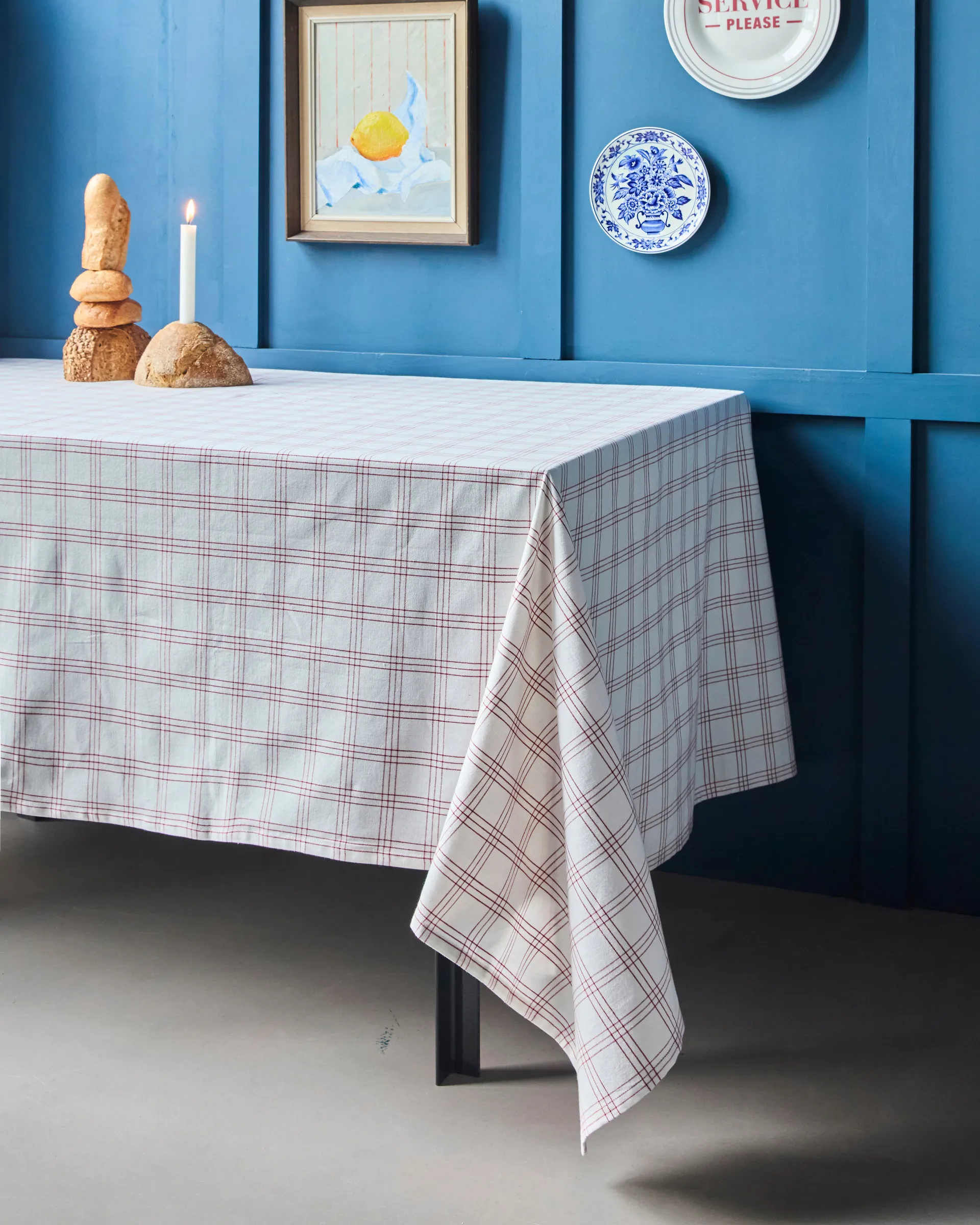 Chef tablecloth, Red, 150x260 cm Nicolas Vahé