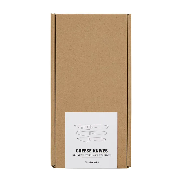 Fromage cheese knife set of 3 from Nicolas Vahé