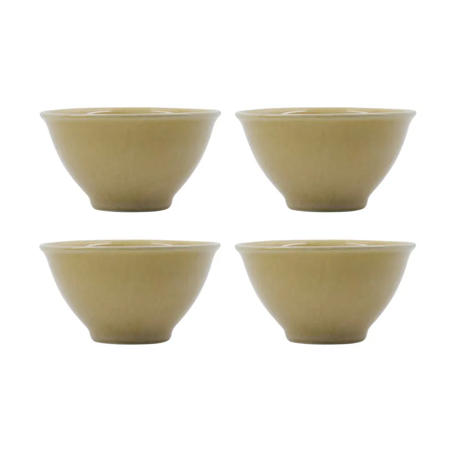 Hala bowl Ø12 cm 4-pack, Yellow Nicolas Vahé