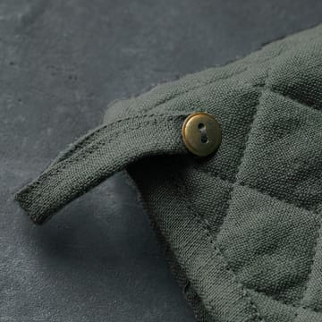 Linen oven glove 2-pack - green - Nicolas Vahé