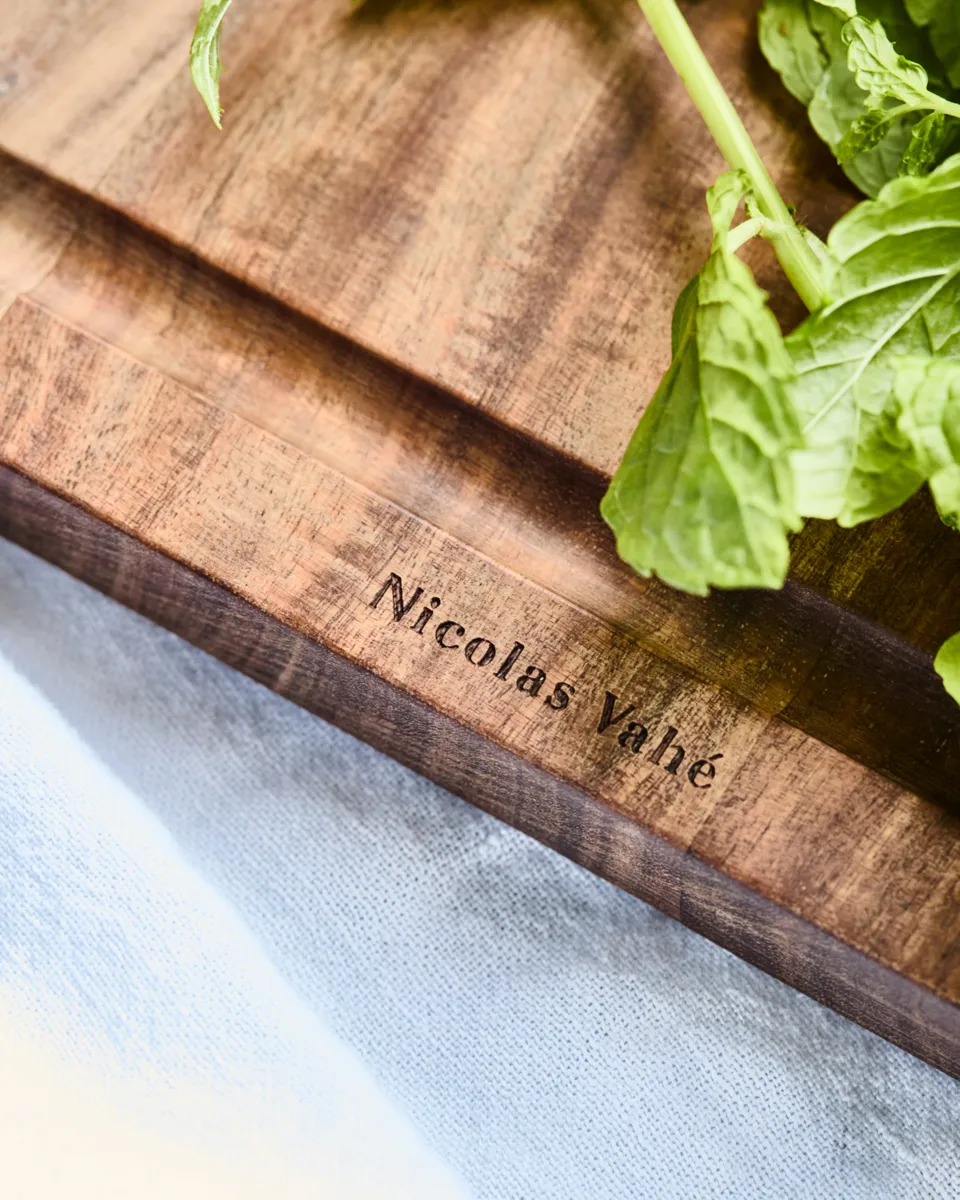 Meat cutting board 28x43 cm, Nature Nicolas Vahé