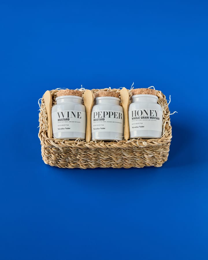 Naba storage basket, Natural, 12x22 cm Nicolas Vahé