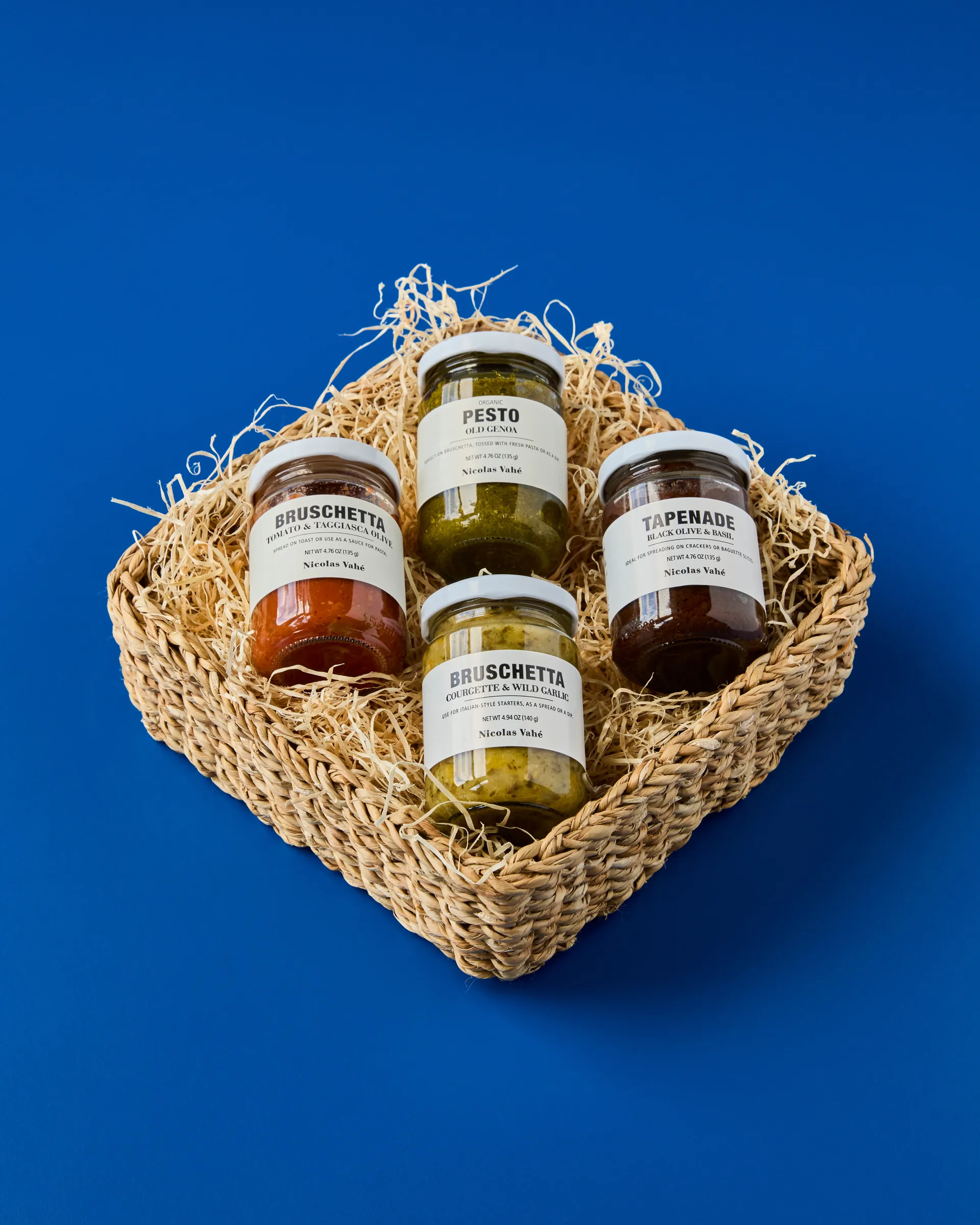 Naba storage basket, Natural, 21x21 cm Nicolas Vahé