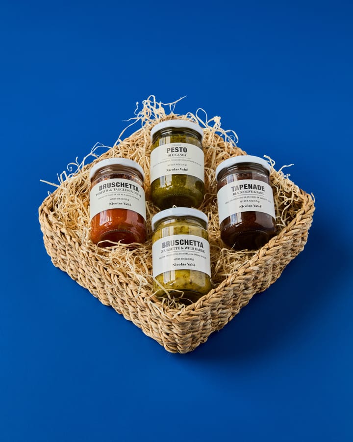 Naba storage basket, Natural, 21x21 cm Nicolas Vahé