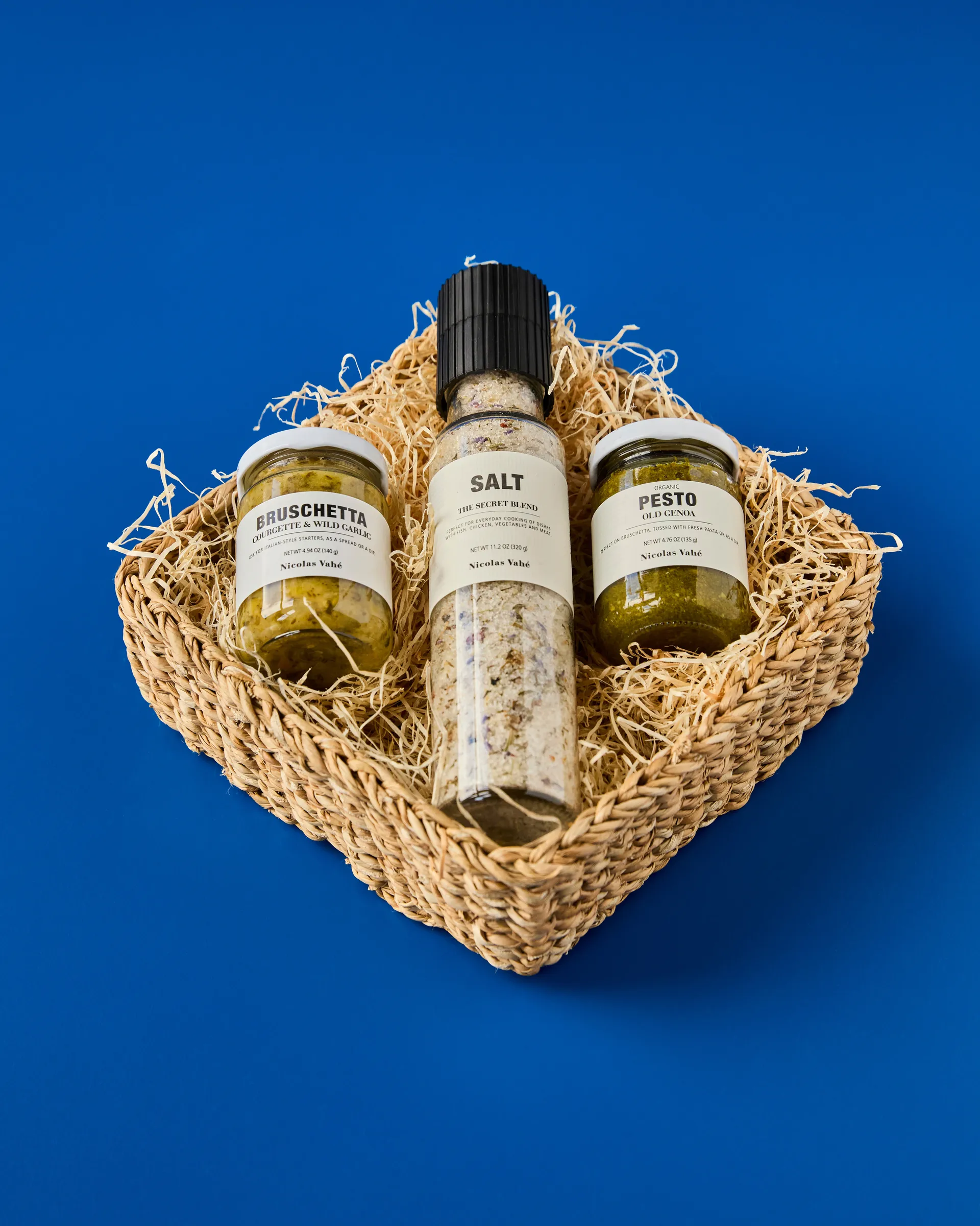 Naba storage basket, Natural, 21x21 cm Nicolas Vahé