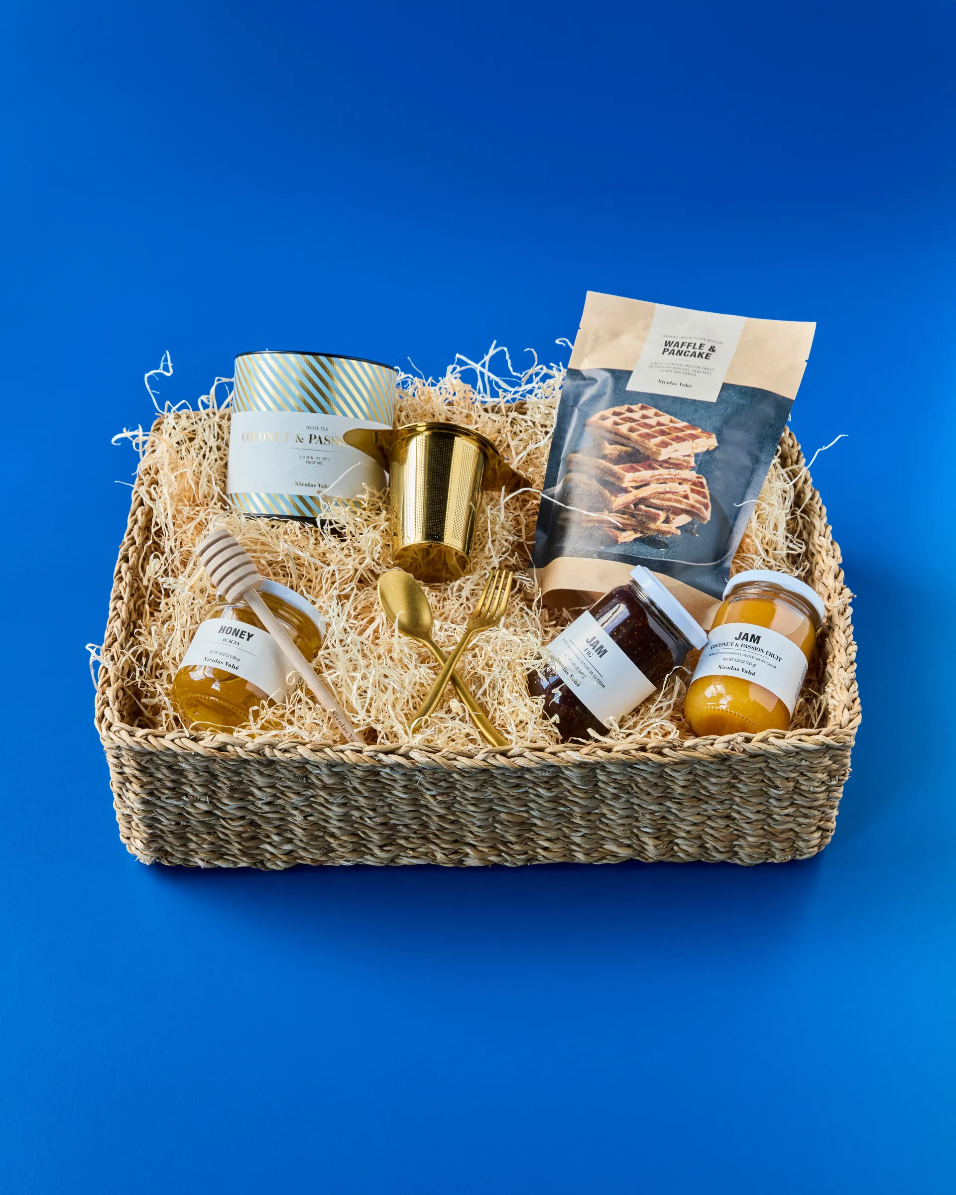 Naba storage basket, Natural, 30x41 cm Nicolas Vahé