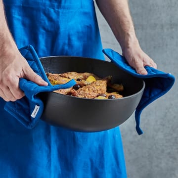 Neat potholder 2-pack - Blue - Nicolas Vahé