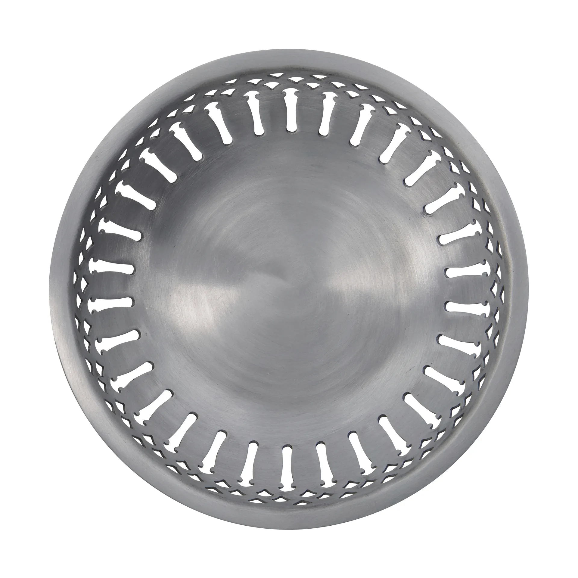 Nicolas Vahé bread basket 2 pieces, Antique silver finish Nicolas Vahé