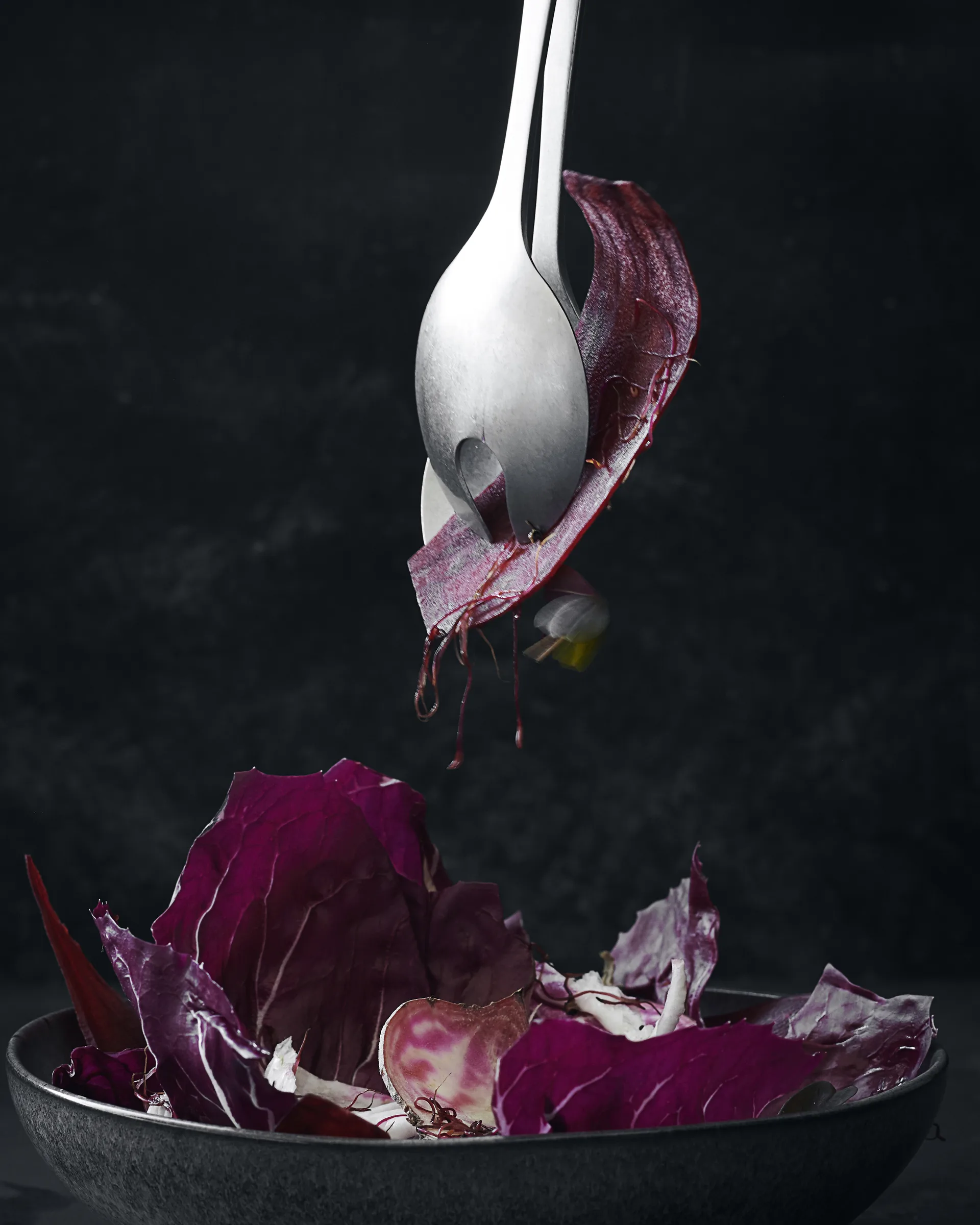 Nicolas Vahé Daily salad cutlery stainless steel, 26.5 cm Nicolas Vahé