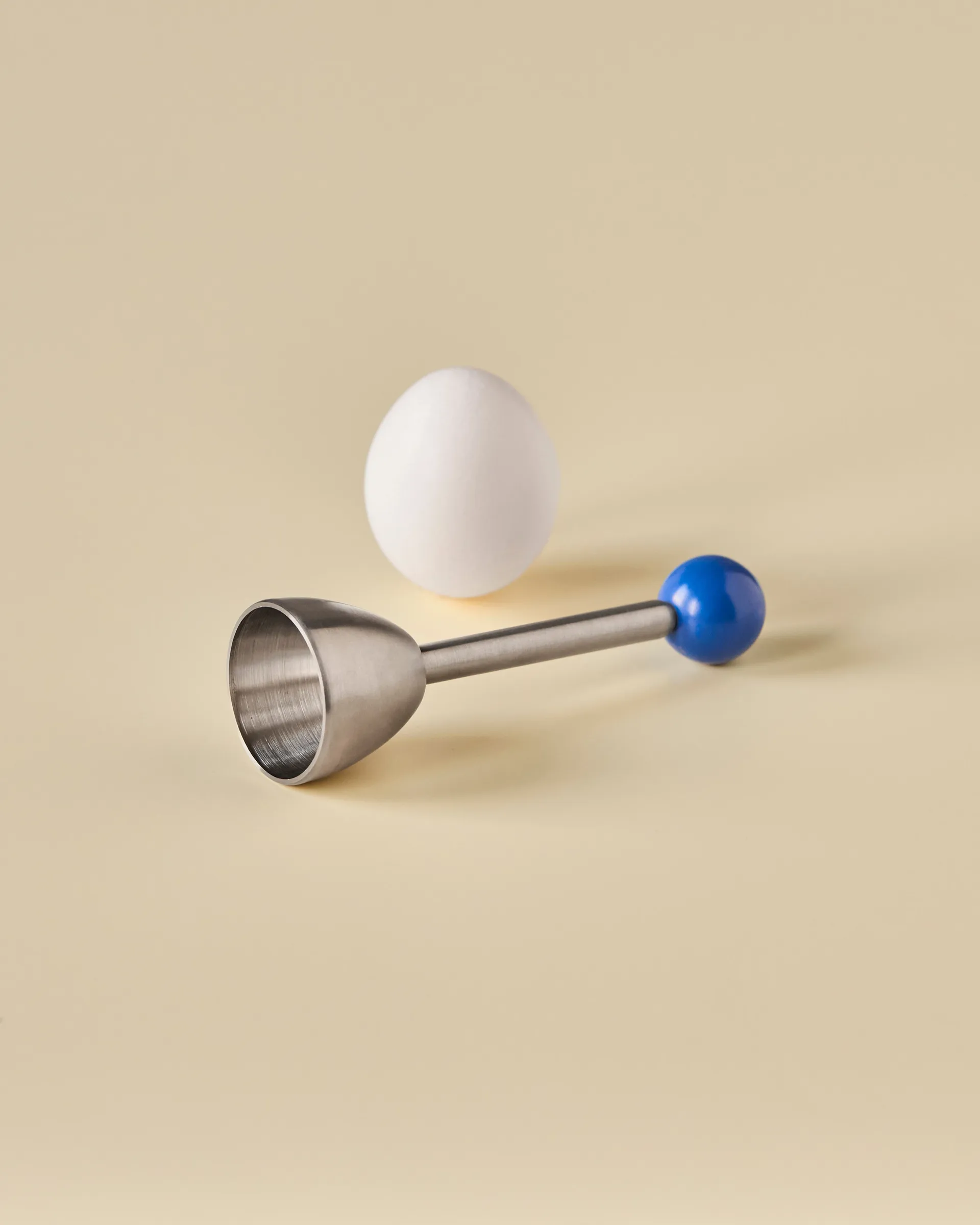 Nicolas Vahé egg opener, Blue Nicolas Vahé