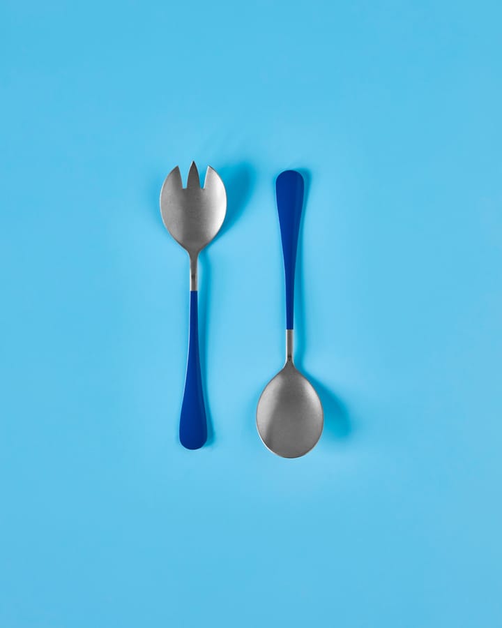 Nicolas Vahé salad servers 2 pcs, Blue Nicolas Vahé