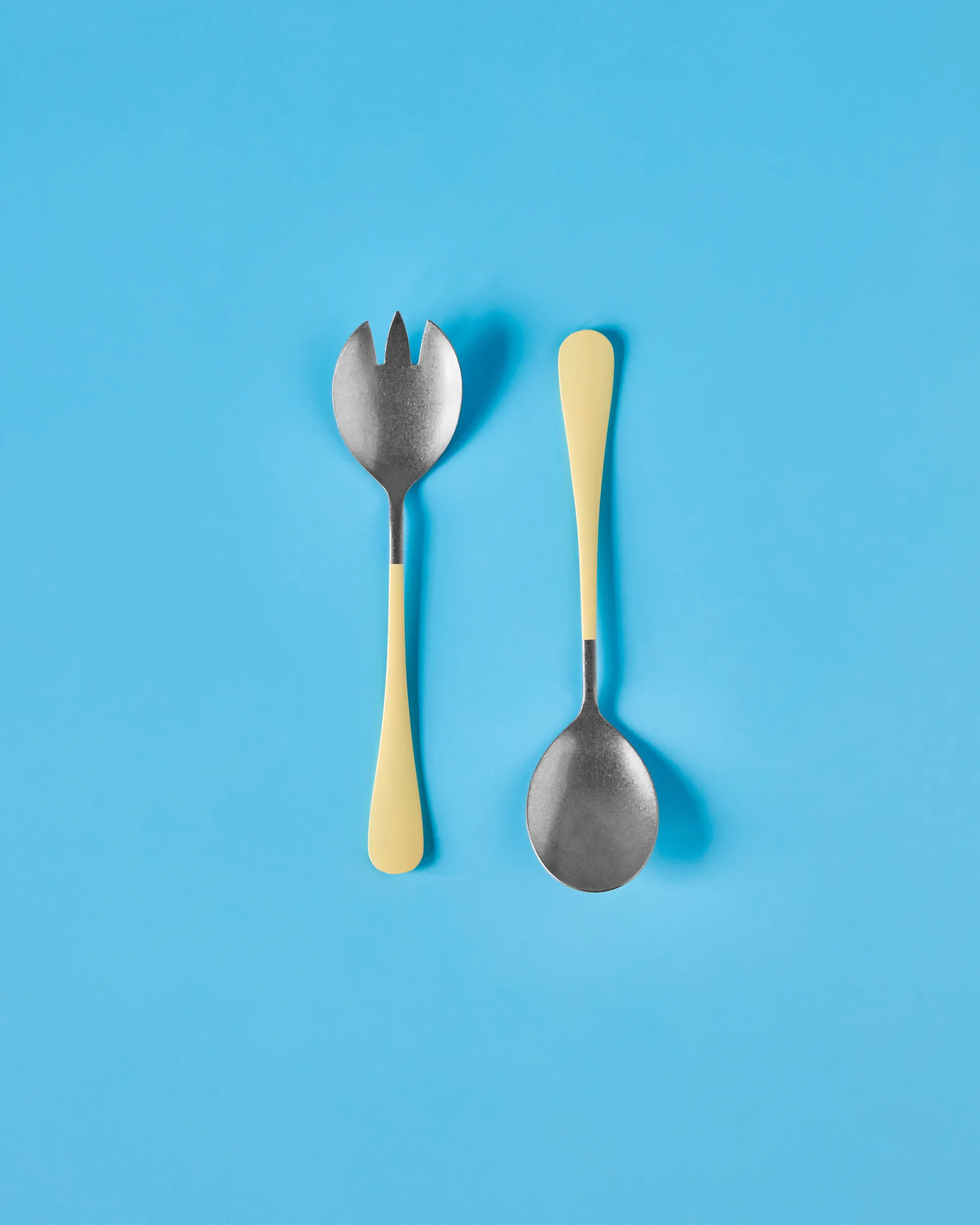 Nicolas Vahé salad servers 2 pcs, Yellow Nicolas Vahé